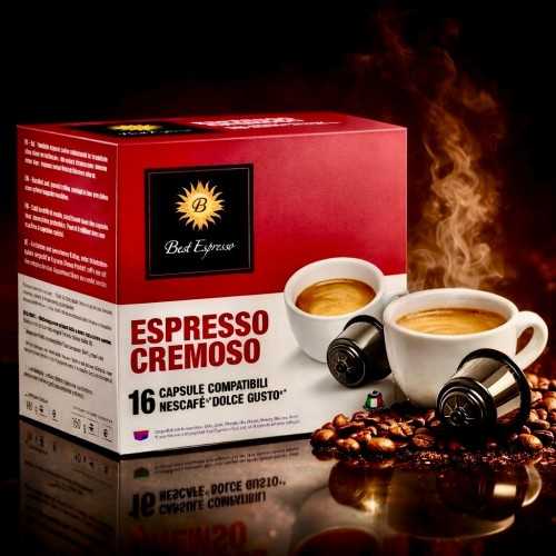 Capsules Café Cremoso Compatibles avec Dolce Gusto