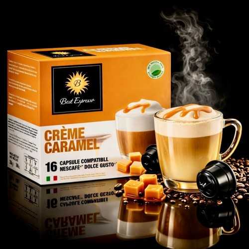 Café Crème Caramel Capsules Compatibles Dolce Gusto