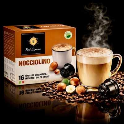 Café Noisette Capsules compatibles Dolce Gusto