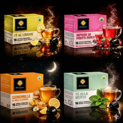 x64 Pack Capsules Infusions Compatibles Dolce Gusto® Savoureuses Saveurs