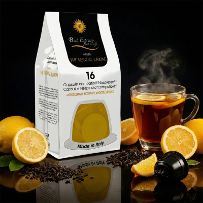 Thé Noir Citron Capsule Thé...