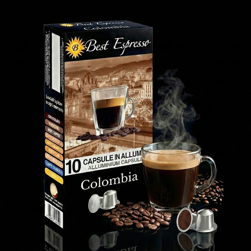 x10 Capsules Café Colombien Compatibles Nespresso® Riche et Intense