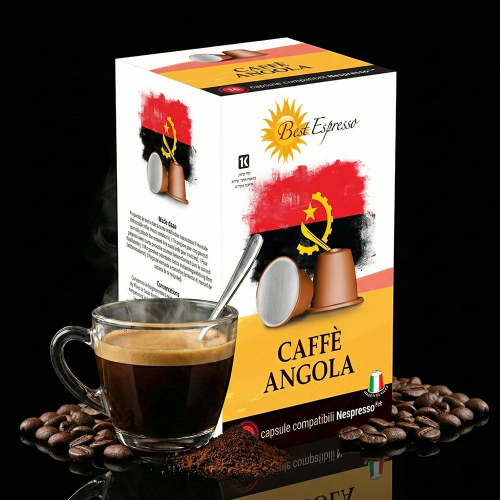 x16 Café Angola Compatible avec Nespresso® 100% Robusta