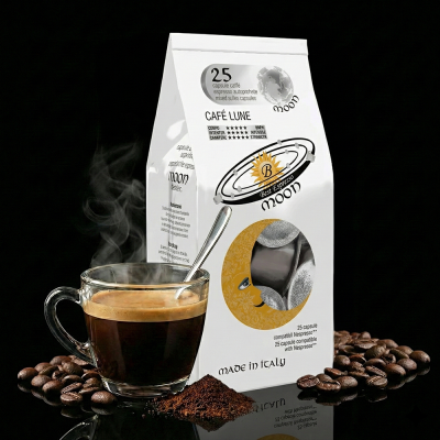 x25 Café Lune Compatibles Machine à Café Nespresso®