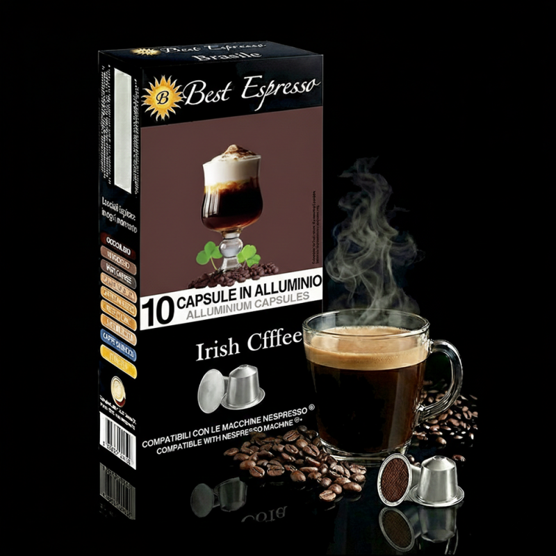 x10 Irish Coffee Compatible Nespresso® Café Irlandais Gourmand