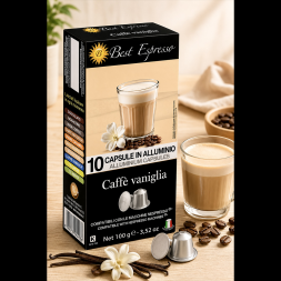 x10 Café Vanille Capsule Compatible Nespresso® Café Gourmand