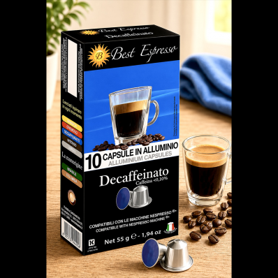 x10 Capsule Café Décaféiné Nespresso® Compatible