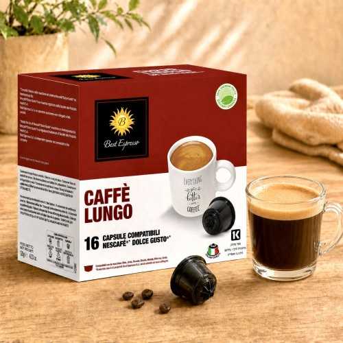 x16 Café Long Lungo Compatibles Machine à Café Dolce Gusto®