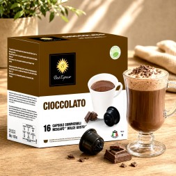 x16 Chocolat Capsule Compatible Dolce Gusto® Savoureux et Intense