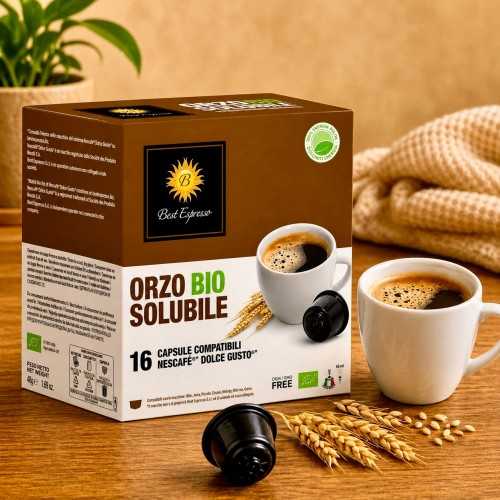x16 Café Orge Bio Compatibles Machine à Café Dolce Gusto®