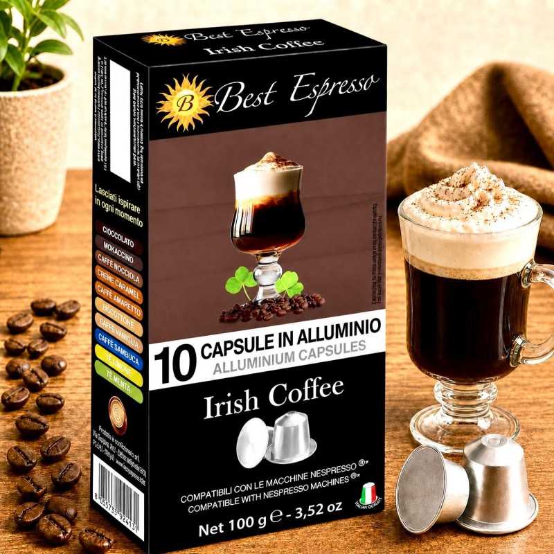 x10 Irish Coffee Compatible Nespresso® Café Irlandais Gourmand