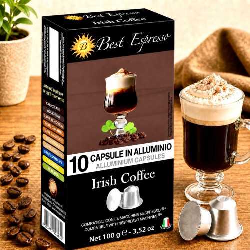 x10 Irish Coffee Compatible Nespresso® Café Irlandais Gourmand