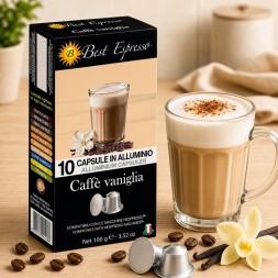 x10 Café Vanille Capsule Compatible Nespresso® Café Gourmand