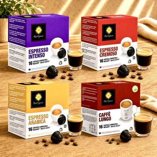 Pack Capsules Café Compatibles Dolce Gusto® Les Classiques