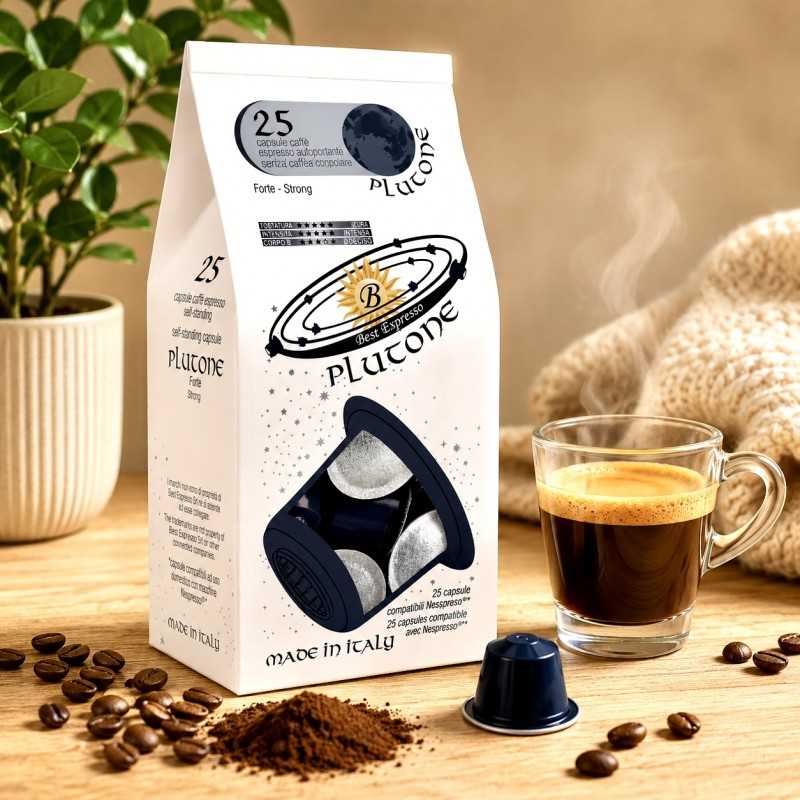 x25 Café Pluton Fort & Puissant Compatible Nespresso®