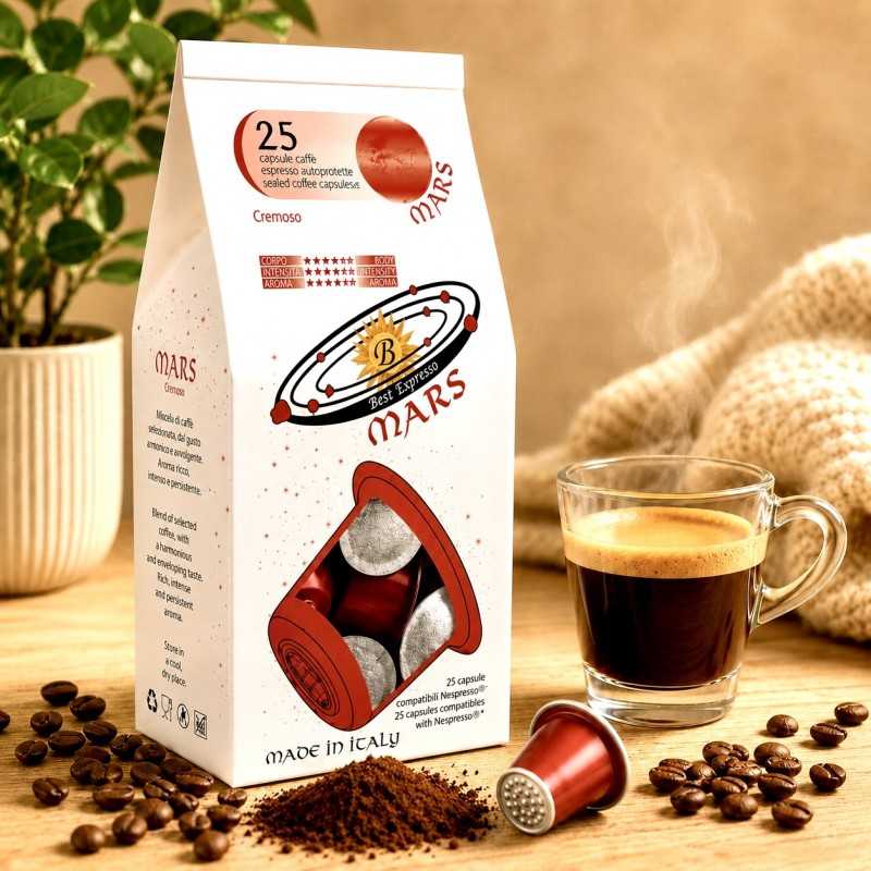 x25 Café Mars Compatibles Machine à Café Nespresso®