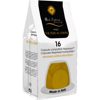 Thé Noir Citron Capsule Thé...