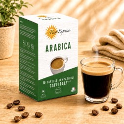 x10 100% Arabica Compatibles Machine à Café Caffitaly®