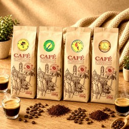 PACK 1Kg CAFES GRAND CRU GRAINS 250gx4