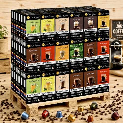 Grossiste Palette Capsules de Café Compatibles Nespresso