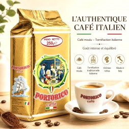 250g oro Portorico Café Moulu