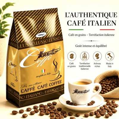 1kg Oro Portorico Café Grains