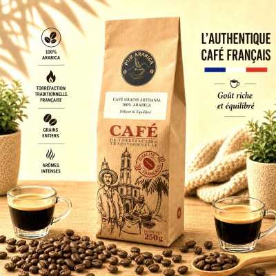 250g 100% Arábica Grão-de-Café