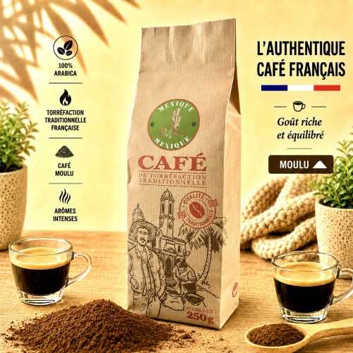 250g Mexique Café Moulu