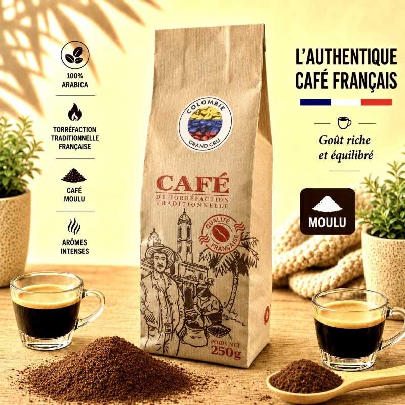 250g Colombie Café Moulu