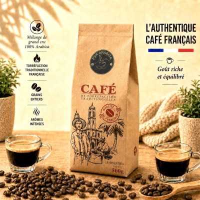 500g 100% Arabica Café Grain