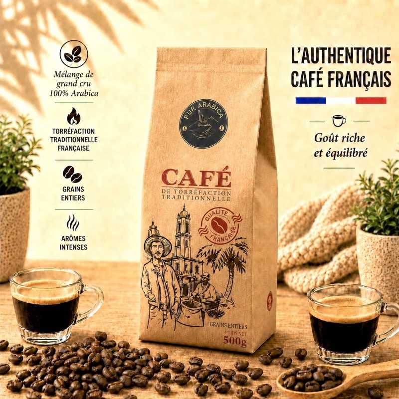 500g 100% Arabica Café Grain