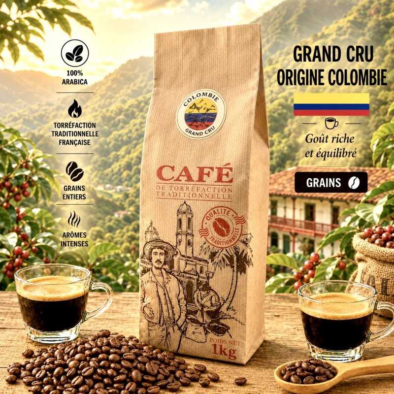 1Kg Colombie Café Grain