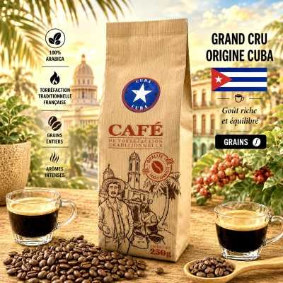 250g Cuba Grão-de-café