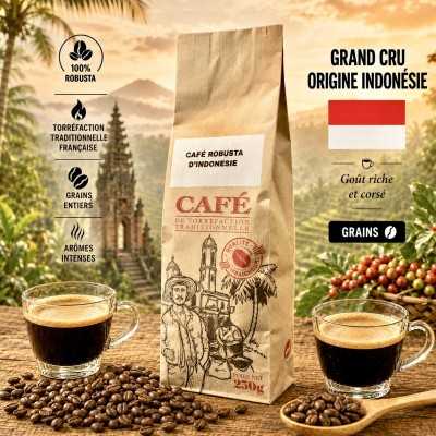 250g Indonesien Kaffeebohne