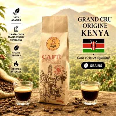 Sachet Café Grain Kenya 250gr
