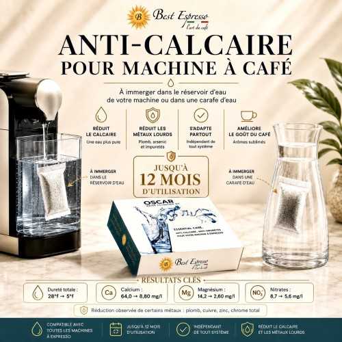 Filtre anticalcaire