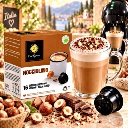x16 Café Noisette Capsules compatibles Dolce Gusto® Intense Noisette