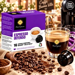 x16 Café Intenso Compatibles Machine à Café Dolce Gusto®