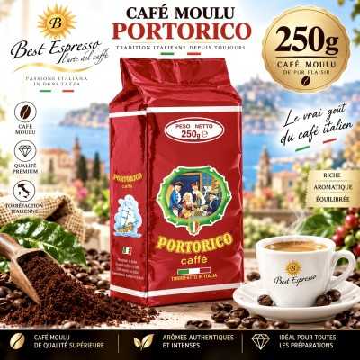 250g Classique Portorico Café Moulu
