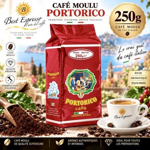 250g Classique Portorico Café Moulu