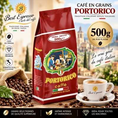 Café Grain Portorico (Rouge) 500g