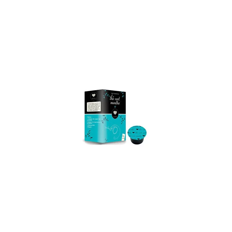 compatible Lavazza Blue thé menthe 15 capsules