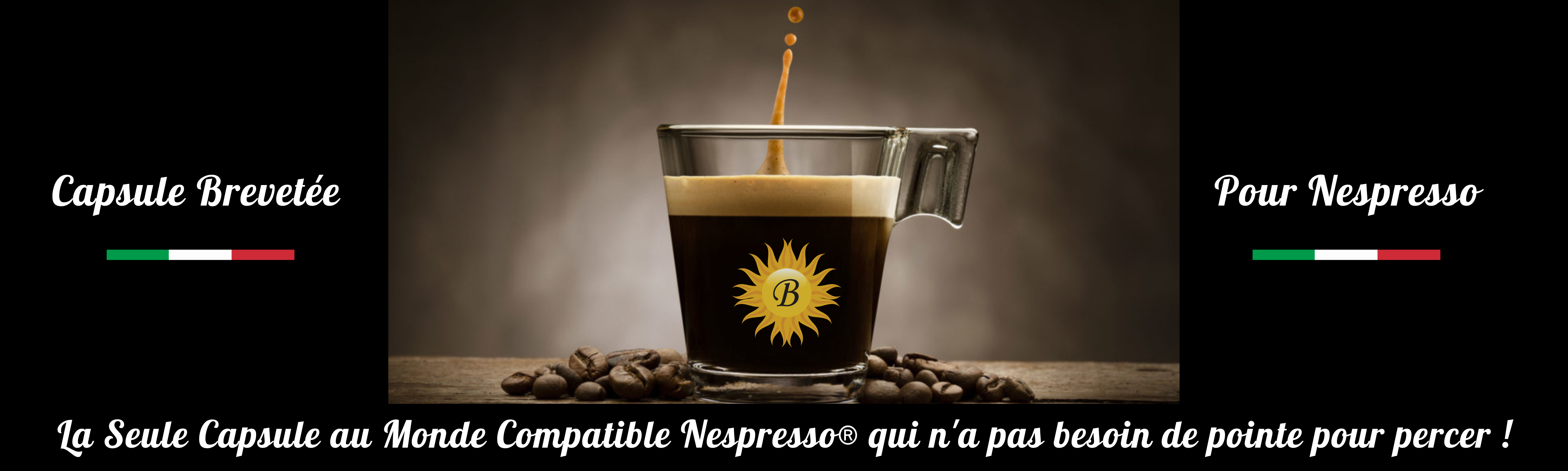 Vente en ligne Capsule Café Italien Compatible Nespresso
